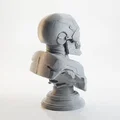 Mô hình in 3D Tượng bán thân đầu lâu Iron Man - Thumbnail 3