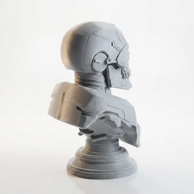 Mô hình in 3D Tượng bán thân đầu lâu Iron Man