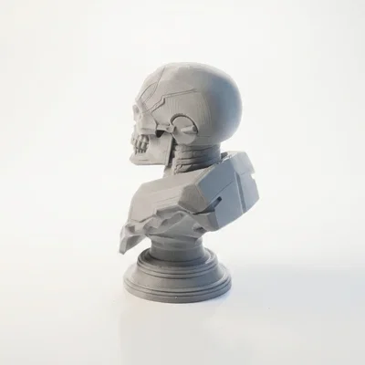 Mô hình in 3D Tượng bán thân đầu lâu Iron Man