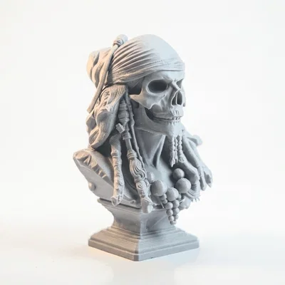 Mô hình 3D Đầu Lâu Cướp Biển Jack Sparrow
