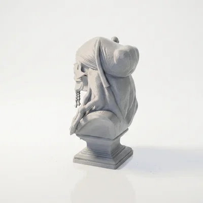 Mô hình 3D Đầu Lâu Cướp Biển Jack Sparrow