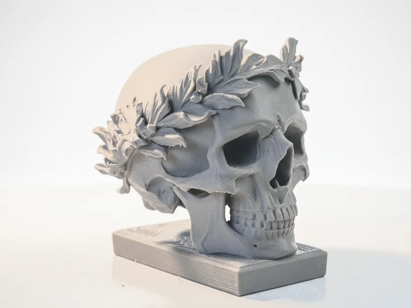Mô hình 3D đầu lâu Julius Caesar phong cách điêu khắc La Mã cổ đại - Image 2