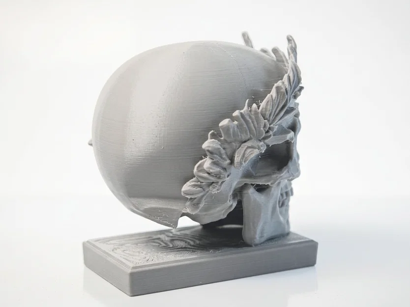 Mô hình 3D đầu lâu Julius Caesar phong cách điêu khắc La Mã cổ đại - Image 3