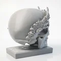 Mô hình 3D đầu lâu Julius Caesar phong cách điêu khắc La Mã cổ đại - Thumbnail 3