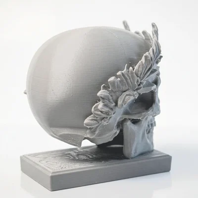 Mô hình 3D đầu lâu Julius Caesar phong cách điêu khắc La Mã cổ đại