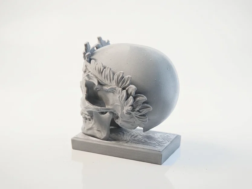 Mô hình 3D đầu lâu Julius Caesar phong cách điêu khắc La Mã cổ đại - Image 4