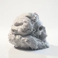 Mô hình đầu lâu Jon Snow phong cách Gothic in 3D - Thumbnail 2