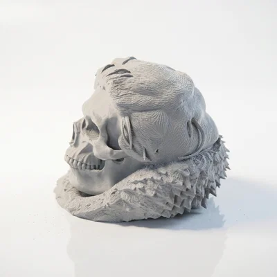 Mô hình đầu lâu Jon Snow phong cách Gothic in 3D