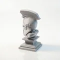 Tượng Bán Thân Đầu Lâu Chiến Binh Leonidas (In 3D) - Thumbnail 4