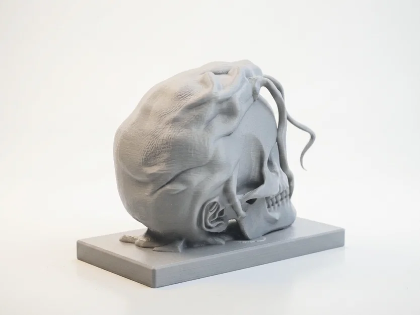 Mô hình điêu khắc đầu lâu MJ phong cách Gothic (In 3D) - Image 2