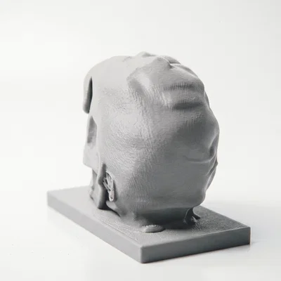 Mô hình điêu khắc đầu lâu MJ phong cách Gothic (In 3D)