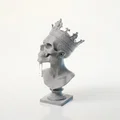 Tượng Đầu Lâu Vua Gothic - Mẫu In 3D - Thumbnail 1