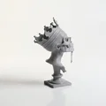 Tượng Đầu Lâu Vua Gothic - Mẫu In 3D - Thumbnail 3