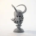 Tượng đầu lâu Loki - Mô hình 3D điêu khắc thần thoại Bắc Âu - Thumbnail 2