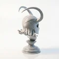 Tượng đầu lâu Loki - Mô hình 3D điêu khắc thần thoại Bắc Âu - Thumbnail 3