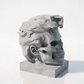 Tượng Đầu Lâu MJ - Mẫu In 3D Phong Cách Gothic Ấn Tượng - Thumbnail 1