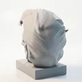 Tượng Đầu Lâu MJ - Mẫu In 3D Phong Cách Gothic Ấn Tượng - Thumbnail 3