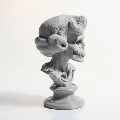 Tượng điêu khắc đầu lâu Marilyn Monroe (File in 3D)