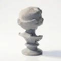 Tượng điêu khắc đầu lâu Marilyn Monroe (File in 3D) - Thumbnail 3