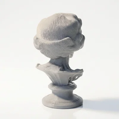 Tượng điêu khắc đầu lâu Marilyn Monroe (File in 3D)