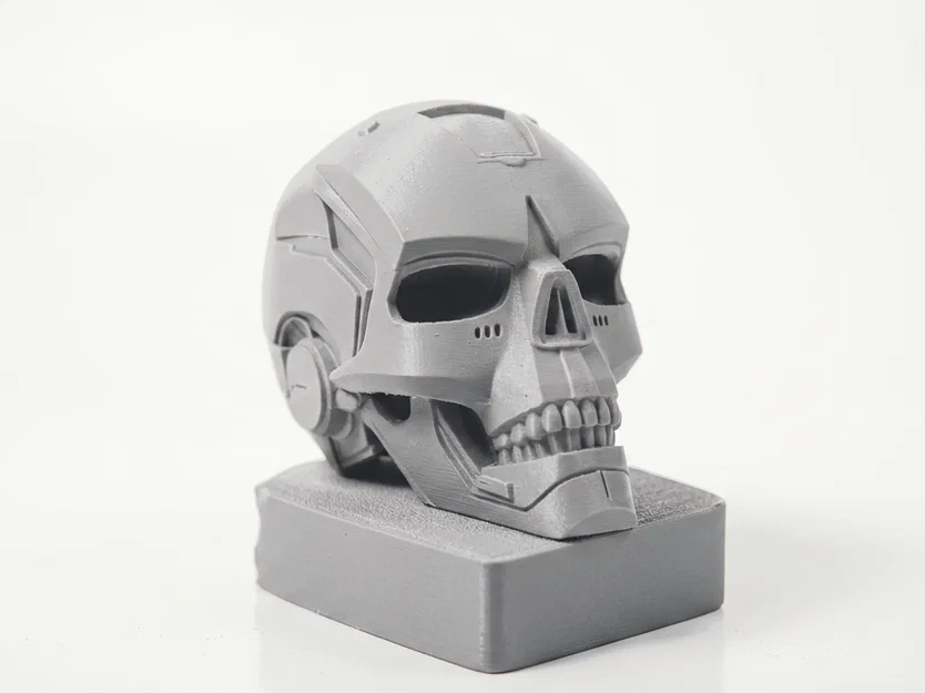 Mô hình điêu khắc đầu lâu Ironman in 3D - Image 1