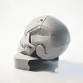 Mô hình điêu khắc đầu lâu Ironman in 3D - Thumbnail 2