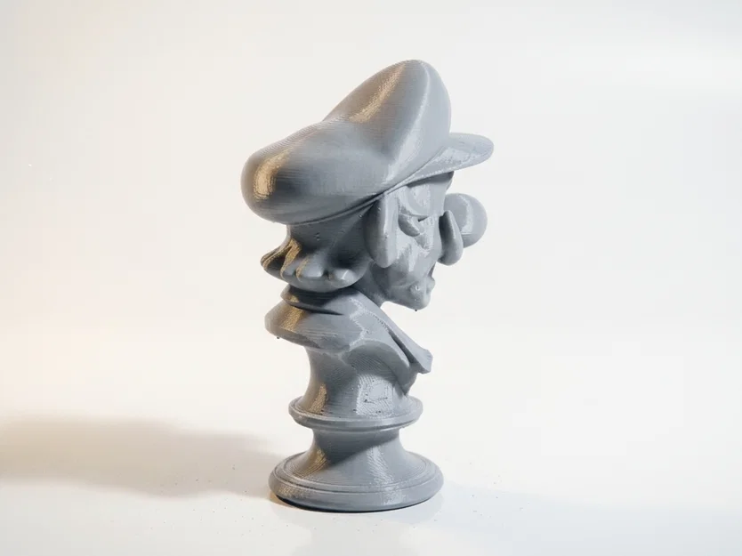 Mô hình 3D Bán thân đầu lâu Mario cực độc đáo - Image 3