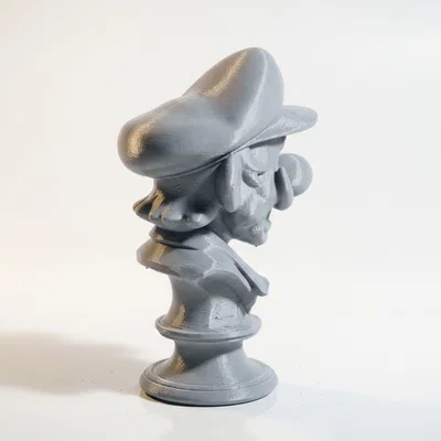 Mô hình 3D Bán thân đầu lâu Mario cực độc đáo