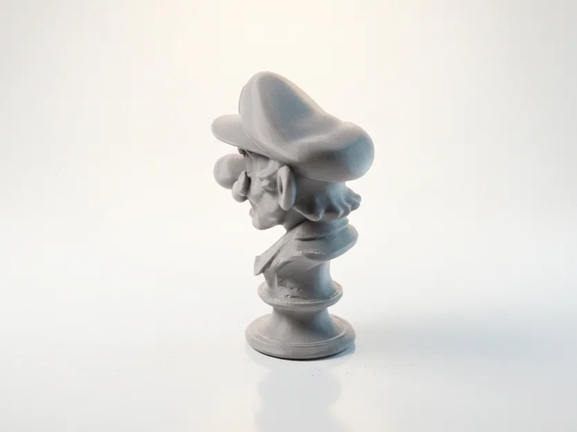 Mô hình 3D Bán thân đầu lâu Mario cực độc đáo - Image 4