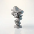 Mô hình 3D Bán thân đầu lâu Mario cực độc đáo - Thumbnail 4