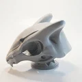 Mô hình đầu lâu Mewtwo Pokemon - Bản in 3D nghệ thuật - Thumbnail 1