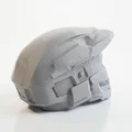 Mô hình điêu khắc đầu lâu Master Chief Halo in 3D - Thumbnail 3