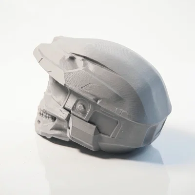 Mô hình điêu khắc đầu lâu Master Chief Halo in 3D
