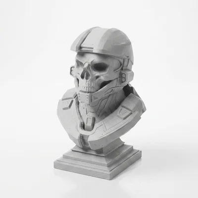 Mô hình 3D Bust Đầu Lâu Master Chief - Vật Phẩm Sưu Tầm Gaming