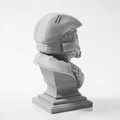 Mô hình 3D Bust Đầu Lâu Master Chief - Vật Phẩm Sưu Tầm Gaming - Thumbnail 3