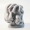 Mô hình điêu khắc đầu lâu Medusa in 3D phong cách thần thoại - Thumbnail 3