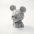 Mô hình 3D Bức tượng đầu lâu Mickey Mouse - Thumbnail 1