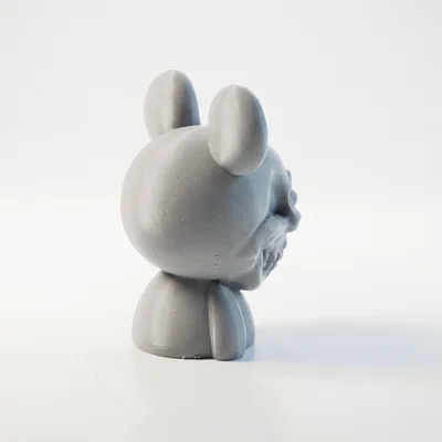 Mô hình 3D Bức tượng đầu lâu Mickey Mouse