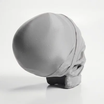 Mô hình 3D hộp sọ xác ướp trang trí Halloween