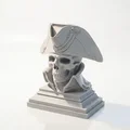 Tượng bán thân đầu lâu hải tặc Napoleon - Mô hình in 3D - Thumbnail 1