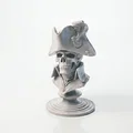 Mô hình tượng bán thân đầu lâu Napoleon - Tác phẩm điêu khắc lịch sử in 3D - Thumbnail 1