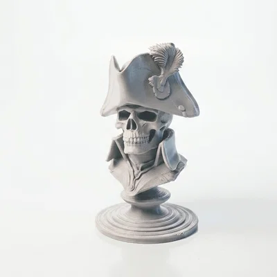 Mô hình tượng bán thân đầu lâu Napoleon - Tác phẩm điêu khắc lịch sử in 3D