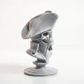 Mô hình tượng bán thân đầu lâu Napoleon - Tác phẩm điêu khắc lịch sử in 3D - Thumbnail 2