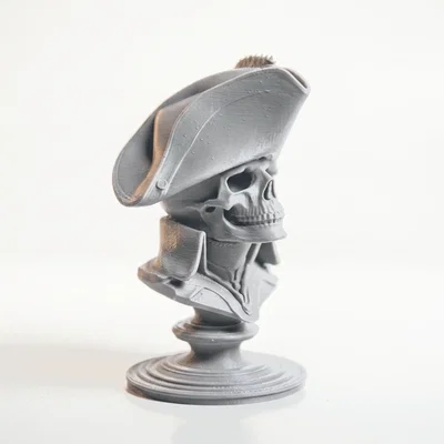 Mô hình tượng bán thân đầu lâu Napoleon - Tác phẩm điêu khắc lịch sử in 3D