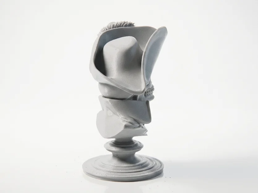 Mô hình tượng bán thân đầu lâu Napoleon - Tác phẩm điêu khắc lịch sử in 3D - Image 3