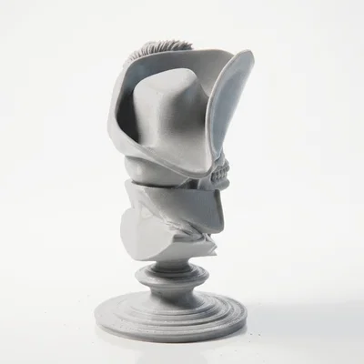 Mô hình tượng bán thân đầu lâu Napoleon - Tác phẩm điêu khắc lịch sử in 3D