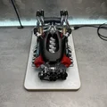 Mô hình động cơ V12 Twin Turbo tỉ lệ 1/6 - Thumbnail 1