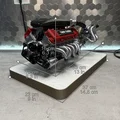 Mô hình động cơ V12 Twin Turbo tỉ lệ 1/6 - Thumbnail 2
