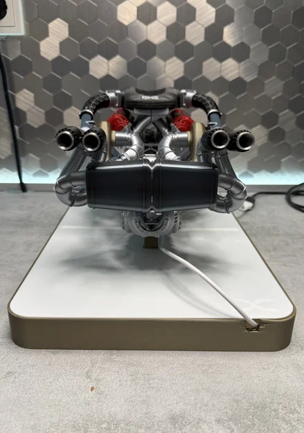 Mô hình động cơ V12 Twin Turbo tỉ lệ 1/6 - Image 6
