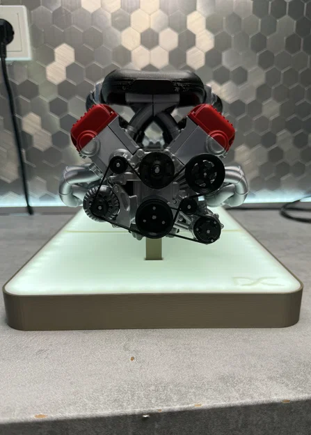 Mô hình động cơ V12 Twin Turbo tỉ lệ 1/6 - Image 7